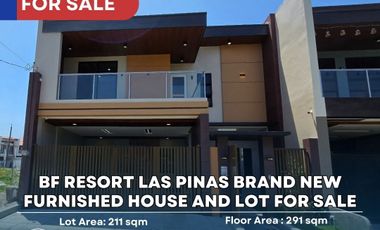 BF Resort Las Pinas Brand New Furnished House and Lot for Sale