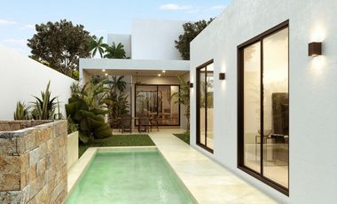 Casa de 1 Planta en venta en Cholul en Merida,Yucatan