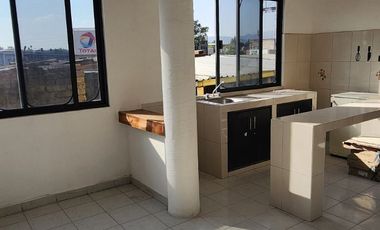 Estudio en Renta. 27m2 2o piso. una Recamara. Cerca Metro Oceanía.