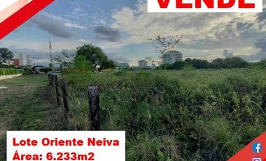 SE VENDE ESPECTACULAR LOTE ORIENTE - NEIVA (HUILA-COL)