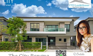 Rent/Sell The City Bangna (new project) *House is fully decorated and ready to move in*