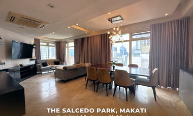 Rush Sale! 3BR with 2 Parking – The Salcedo Park Makati