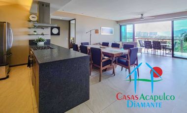 Departamento de playa. Escriturado. Terraza con vista parcial al mar