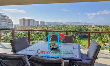 Departamento de playa. Escriturado. Terraza con vista parcial al mar