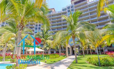 Departamento de playa. Escriturado. Terraza con vista parcial al mar