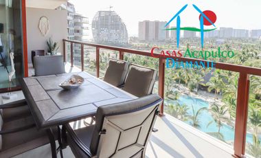 Departamento de playa. Escriturado. Terraza con vista parcial al mar