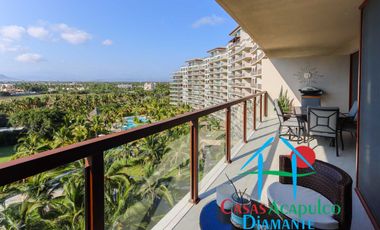 Departamento de playa. Escriturado. Terraza con vista parcial al mar