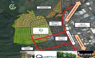 Rush Sale! Residential lot beside Dela Salle Canlubang DLSU near Laguna Technopark Venido New