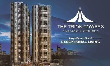 Bonifacio Global City For Sale Condo The Trion Tower 3 1 bedroom