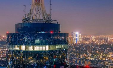WTC Piso 47, oportunidad RENTA. Pon tu negocio a mayor nivel en el Piso 47 con vista 360°, en la corona del WTC.