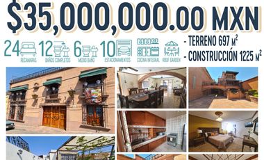 VENTA DE EDIFICIO EN EL CENTRO HISTÓRICO DE QUERÉTARO