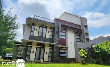 Jual Rumah Villa Cluster Caribbean Island Delatinos BSD City Tangerang Selatan Mewah Nyaman