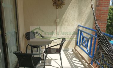 VENDEMOS APARTAMENTO DUPLEX AMOBLADO EN CONDOMINIO