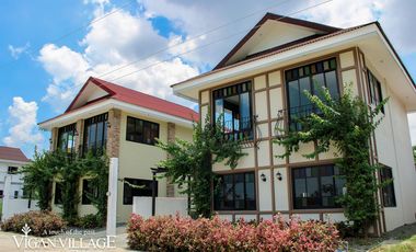 Nostalgic Filipino heritage-inspired houses in Vigan Village at Brgy. Kayumanggi, Lipa City, Batangas