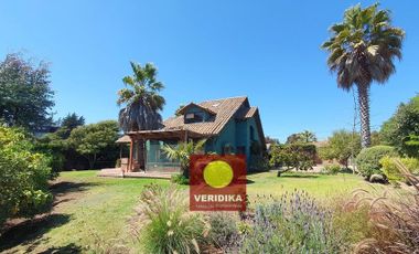 Veridika vende preciosa casa a 10 minutos de Concón