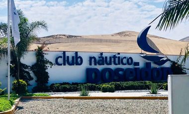 EN VENTA TERRENO EN CLUB NAUTICO POSEIDON, PUCUSANA