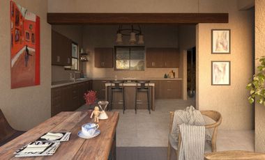 Casa en Magnolia Res, San Miguel de Allende, 237 m2, 1 rec en PB y 2 rec en planta alta