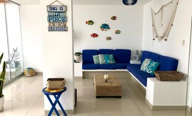 🏠 Preciosa casa  de playa en Puerto Fiel con piscina panorámica con vista al mar.  SEMI AMOBLADA