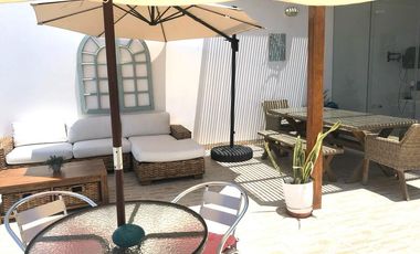 🏠 Preciosa casa  de playa en Puerto Fiel con piscina panorámica con vista al mar.  SEMI AMOBLADA