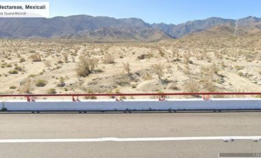 Terreno en venta 728 hectáreas. La Rumorosa, Mexicali, Baja California, México.