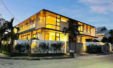 Brand New High End Corner House and Lot with Elevator in Ayala Alabang Village, Muntinlupa