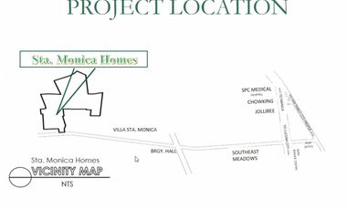 Affordable Rowhouse with Loft @ Sta. Monica Homes in Brgy. Sta. Monica, San Pablo City Near Sta. Monica Catholic Chapel