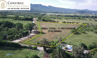 Venta de Espectacular Lote Urbano de 11 Hectareas