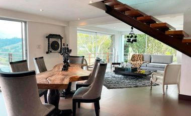 PR16925 Casa Amoblada en arriendo en el sector Altos de Palmas, Envigado