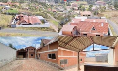 Propiedad en venta ideal para fábrica, vivienda o quinta sector Chuquipata (UNAE)