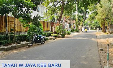 Tanah Kavling Prime Area di Jl Wijaya, Kebayoran Baru, Jaksel