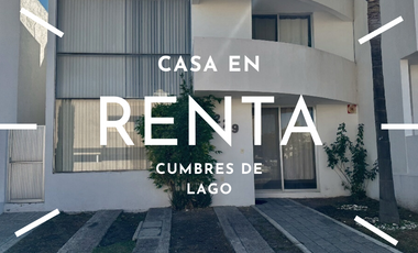 Amplia casa en renta en Cumbres del Lago, Juriquilla