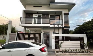 House and Lot for sale-built 2021 modern and fully furnished (Near Clark)