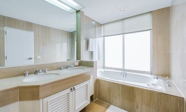 Condo for sale at  Langsuan Ville. 2 bedrooms, 2 En-Suite bathrooms with living area 160.83 sq.m and fully furnished.