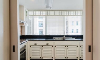 Condo for sale at  Langsuan Ville. 2 bedrooms, 2 En-Suite bathrooms with living area 160.83 sq.m and fully furnished.