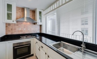 Condo for sale at  Langsuan Ville. 2 bedrooms, 2 En-Suite bathrooms with living area 160.83 sq.m and fully furnished.