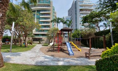 Samborondon, Renta de Lindo Departamento 3 Dorm. Amoblado Vista Al Río