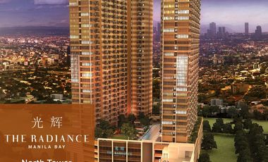 Condo for Sale Studio Lease to Own Promo 10years to pay NO DP NO INTEREST  at Radiance Manila Bay Pasay near MOA and US Embassy