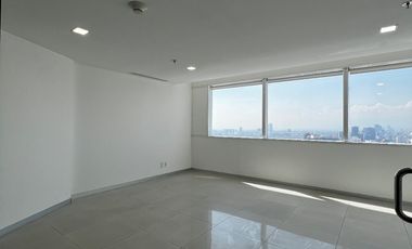 OFICINA O CONSULTORIO DE 60 M2 EN RENTA CON VISTA EN WTC NAPOLES CDMX