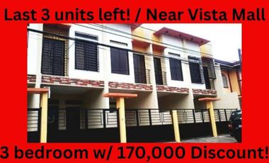 3 bedroom townhouse for sale in las pinas near vista mall city hall and few minutes away to Mall of Asia