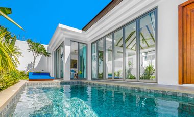 A 2-bedroom luxurious Modern Tropical pool villa for rent, 5 mins to Aonang beach, Krabi.