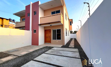 Casa 3 Dormitorios en Renta, Sector Barbasquillo cerca a la Quadra, Manta