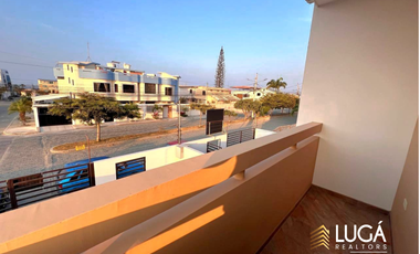 Casa 3 Dormitorios en Renta, Sector Barbasquillo cerca a la Quadra, Manta