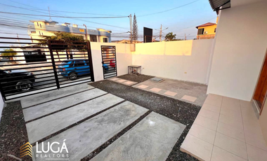 Casa 3 Dormitorios en Renta, Sector Barbasquillo cerca a la Quadra, Manta