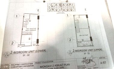 Pre-owned 2-Bedroom Loft at Monteluce Mondavi 2 Bldg. Lalaan 1 Silang Cavite