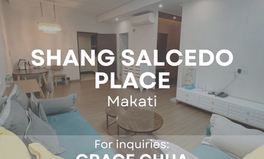 Corner 2 Bedroom Condominium Unit for Sale in Shang Salcedo Place, Makati