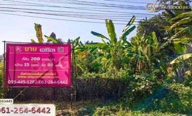 Land in Chiang Rai, 200 sq w, Soi Doi Phra Bat.