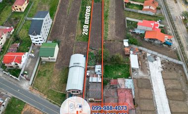 Casa con terreno ideal para cultivo o proyecto inmobiliario, Sector vía a Checa T408