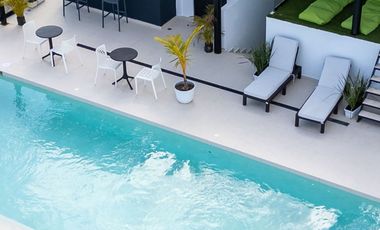 ENTREGA INMEDIATA DE 2 HABITACIONES CON ALBERCA Y BUENA UBICACION EN TULUM