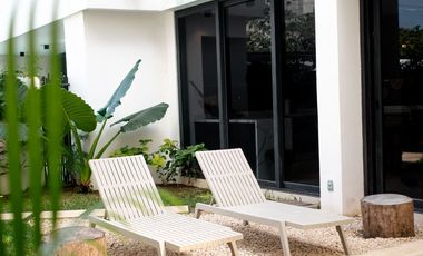 ENTREGA INMEDIATA DE 2 HABITACIONES CON ALBERCA Y BUENA UBICACION EN TULUM