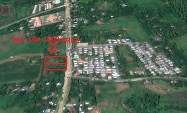 Commercial/Residential Lot for sale in Fuentebella National Highway, Brgy. Old Moriones,  Ocampo, Camarines Sur